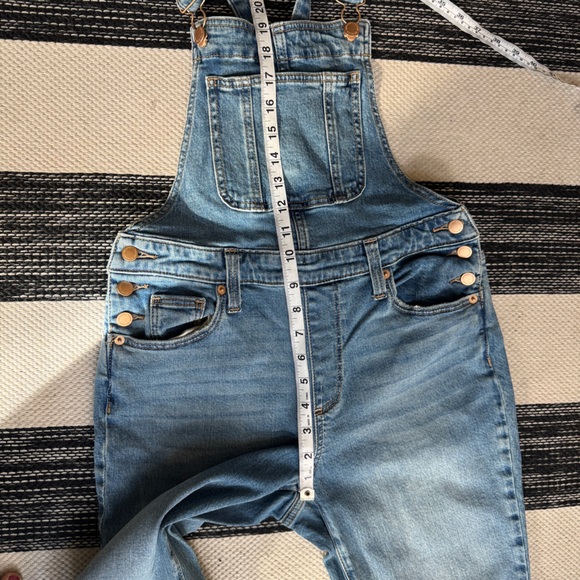 Universal Thread Overalls Women's Blue Jeans Long Jumpsuit Size 2R - Picture 8 of 9
